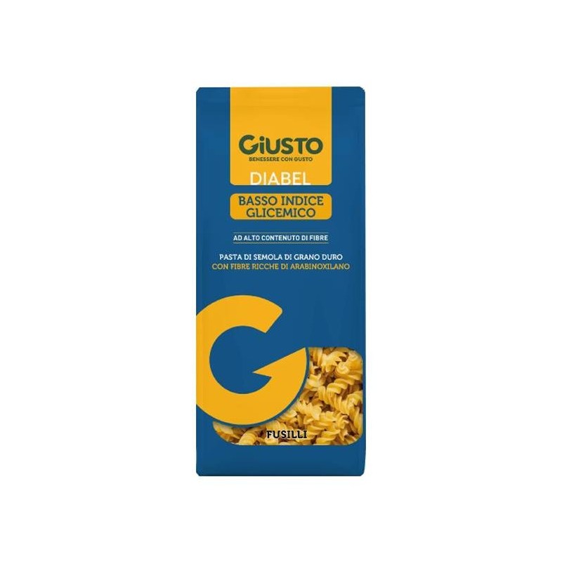 Farmafood Giusto Diabel Basso Indice Glicemico Pasta Fusilli 400 G