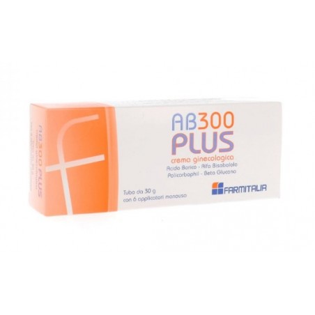 Farmitalia - Soc. Unipers. Ab 300 Plus Crema Ginecologica 30 G Con 6 Applicatori