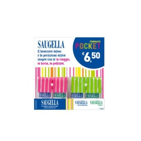 Meda Pharma Saugella Kit Ricarica Pocket Ii Cvs 22 2 Saugella Uomo + 2 Saugella Girl + 2 Saugella Poligyn + 2 Saugella Attiva +