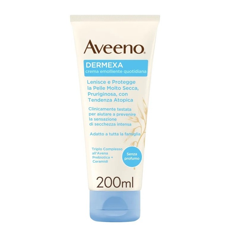 Johnson & Johnson Aveeno Dermexa Terapeutico Crema Idratante 200 Ml