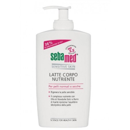 Sebapharma Gmbh & Co. Kg Sebamed Latte Corpo Nutriente 400 Ml