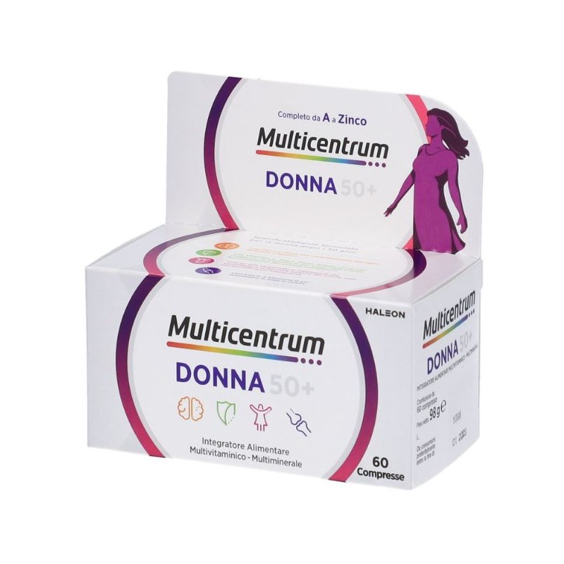 60 compresse di Multicentrum Donna integratore per le ossa