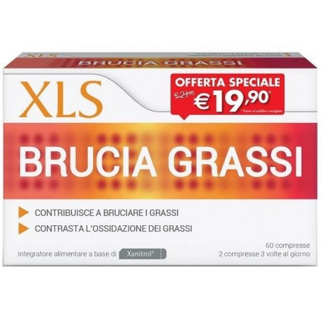 Perrigo Italia Xls Brucia Grassi 60 Compresse Taglio Prezzo