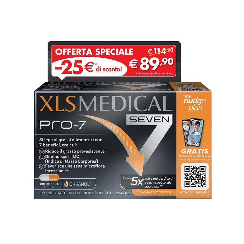 Perrigo Italia Xls Medical Pro 7 180 Capsule