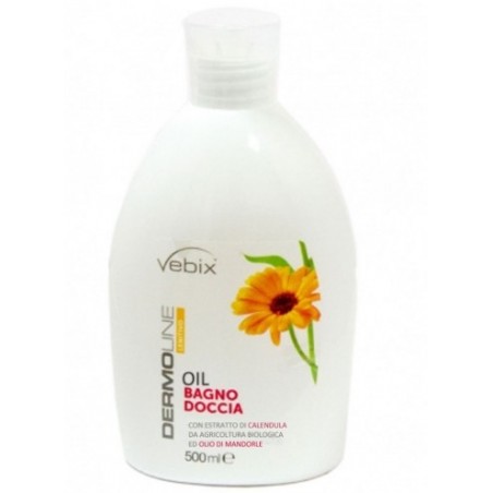 Vebi Istituto Biochimico Vebix Dermoline Calendula Oil Bagnodoccia 300 Ml