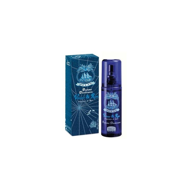 Helan Cosmesi Vetiver & Rum Profumo Deodorante 100 Ml