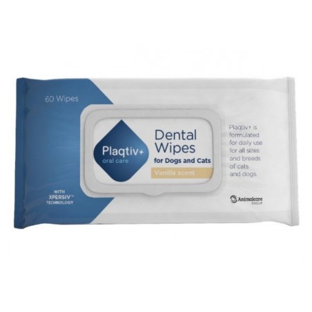 Ecuphar Italia Plaqtiv+ Oral Care 64 Salviette Dentali