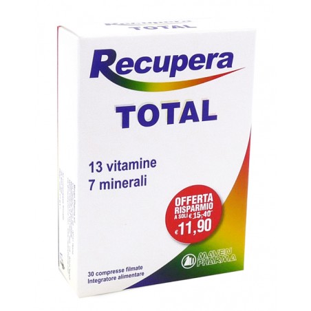 Maven Pharma Recupera Total 30 Compresse