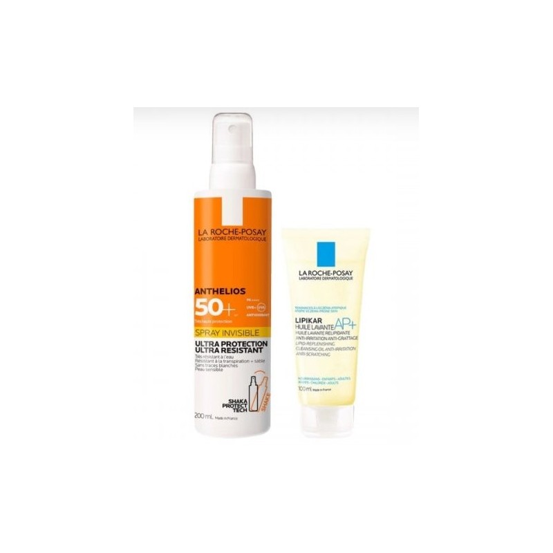 La Roche Posay-phas Anthelios Spray Shaka 50 200 Ml + Posthelios 100 Ml