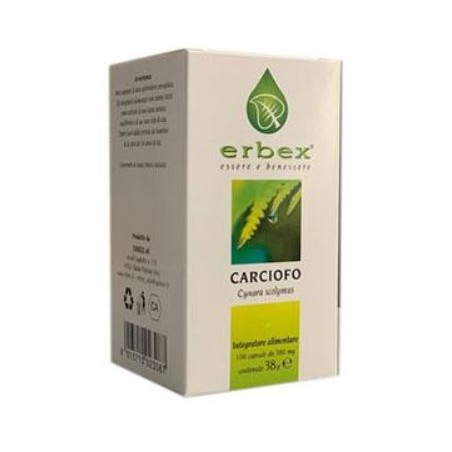 Erbex Carciofo 100 Capsule 380mg