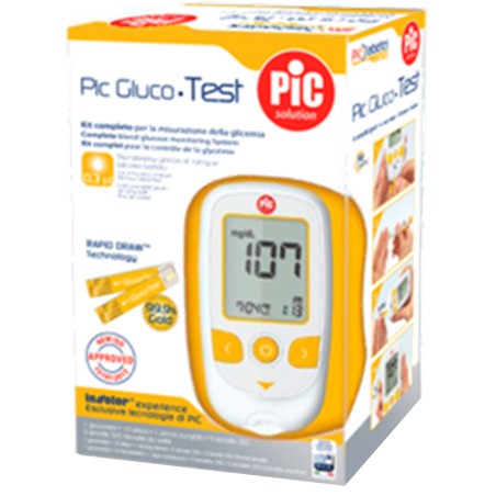 Pikdare Pic Glucotest Kit Glucometro