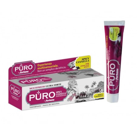 Uragme Puro Dentifricio Spicy Cannella 75 Ml