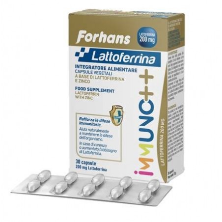 Uragme Forhans Lattoferrina Immuno++ 200 Mg Lattoferrina 30 Capsule