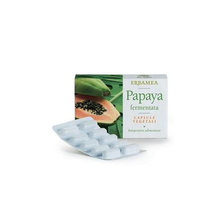 Erbamea Papaya Fermentata 20 Capsule Vegetali