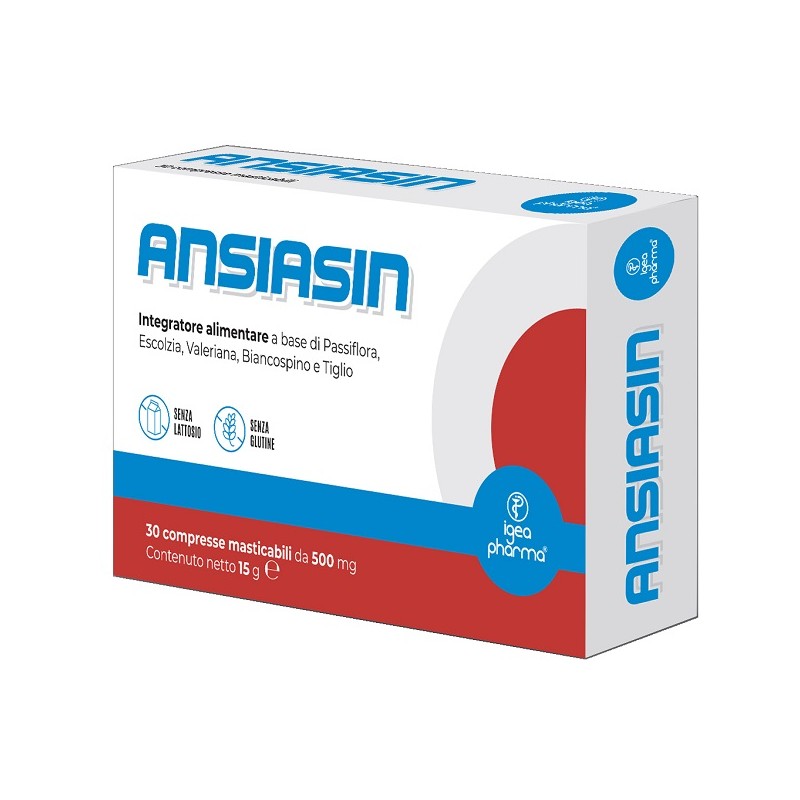 Igea Pharma Ansiasin 30 Compresse Masticabili