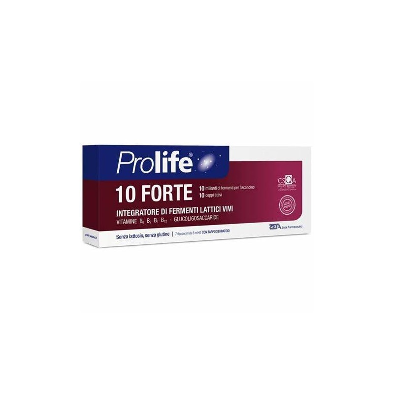 Zeta Farmaceutici Prolife 10 Forte 7 Flaconcini Da 8 Ml