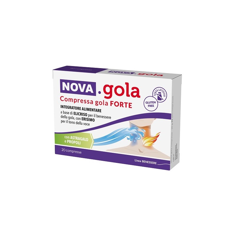 Nova Argentia Nova Gola Forte 20 Compresse