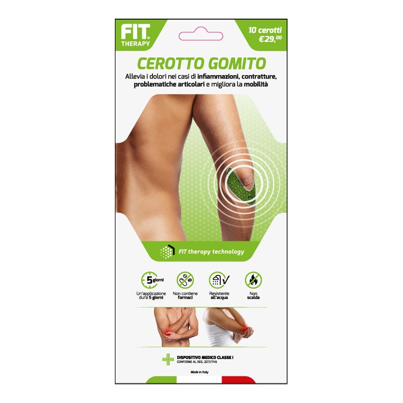 D. Fenstec Fit Therapy Cerotto Gomito 10 Pezzi