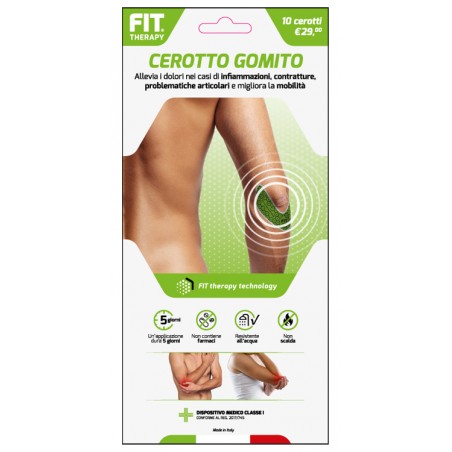 D. Fenstec Fit Therapy Cerotto Gomito 10 Pezzi