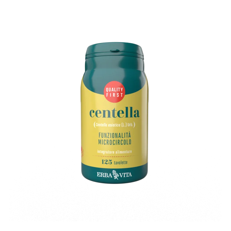 Erba Vita Centella Asiatica Integratore per il microcircolo 125 tavolette