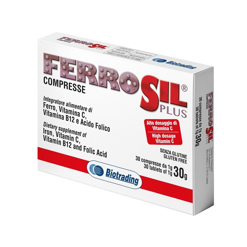 Biotrading Ferrosil Plus 30 Compresse