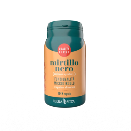 Erba Vita Mirtillo Bacche Integratore per il microcircolo 60 capsule