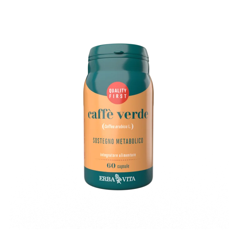 Erba Vita Caffè Verde Integratore per il sostegno metabolico 60 Capsule