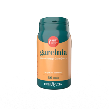 Erba Vita Garcinia Supporto naturale per l'equilibrio del peso corporeo 60 capsule