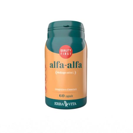 Erba Vita Alfa-alfa Supporto metabolico e aiuto per la menopausa 60 Capsule