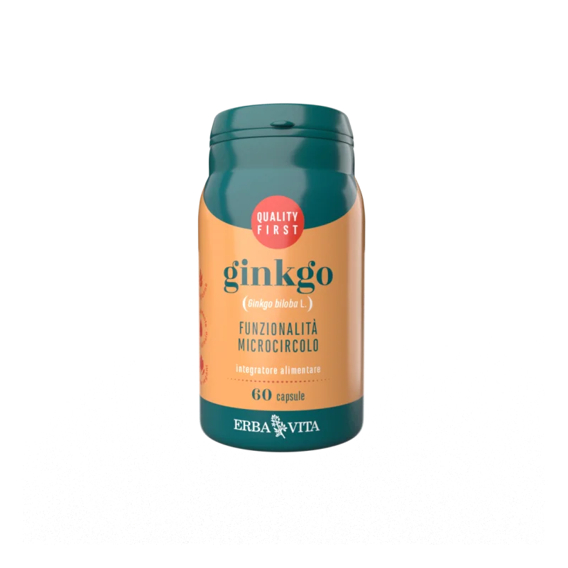 Erba Vita Ginkgo Biloba Supporto per circolazione 60 capsule