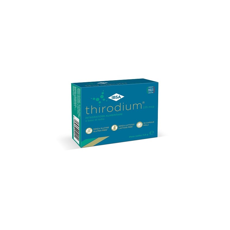 Ibsa Farmaceutici Thirodium 225mcg 30 Capsule Molli