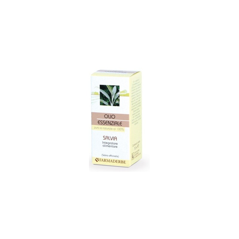 Farmaderbe Salvia Olio Essenziale 10 Ml