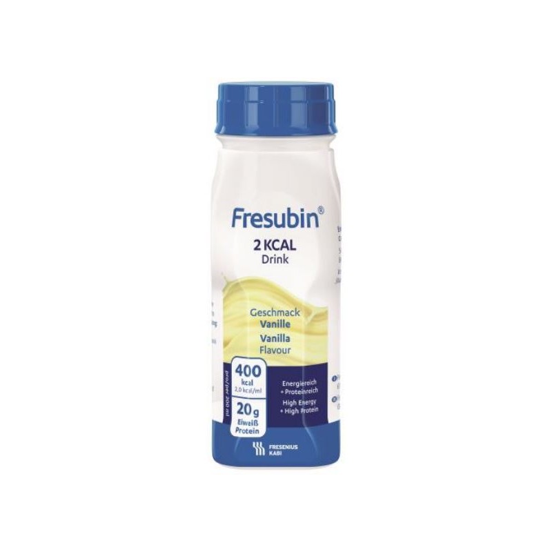 Fresenius Kabi Fresubin 2 Kcal Drink Vaniglia 4 Flaconi X 200 Ml