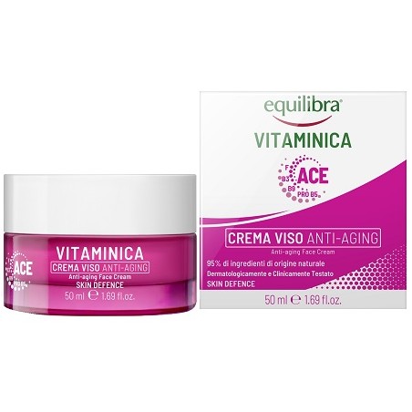 Equilibra Viso Vitaminica Crema Viso Anti-aging 50 Ml