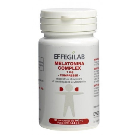 Effegilab Melatonina Complex 1mg 90 Compresse