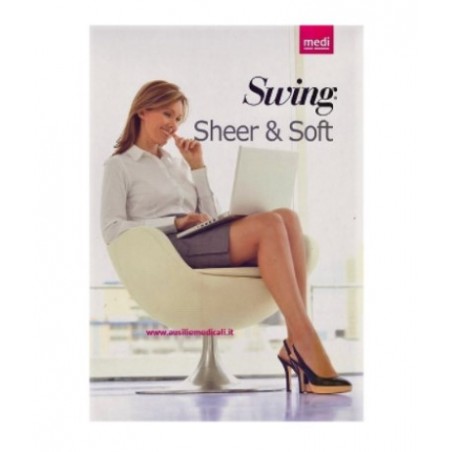 Medi Collant Preventivo Sheer & Soft 1404sf 18mmhg Sabbia 3