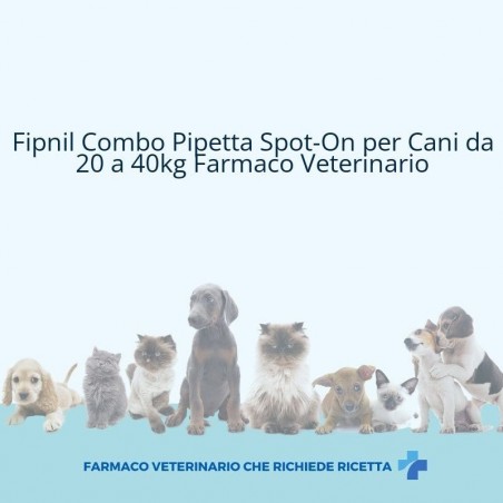 Fipnil Combo 1 pipetta 20-40 kg cane