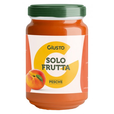 Farmafood Giusto Solo Frutta Confettura Pesche 220 G