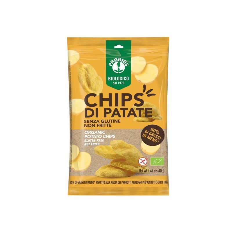 Probios Societa' Benefit Probios Chips Patate 40 G