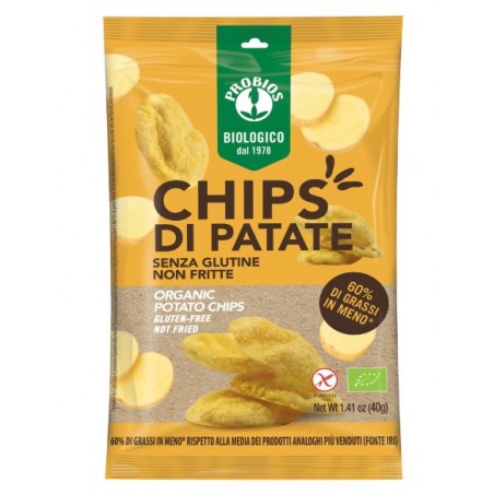 Probios Societa' Benefit Probios Chips Patate 40 G