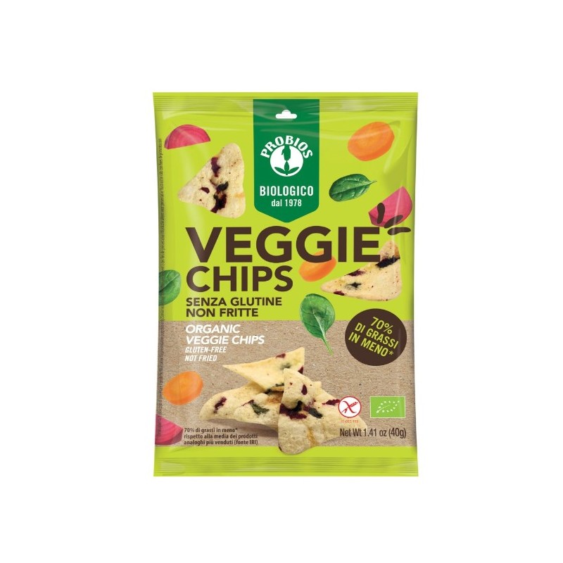 Probios Societa' Benefit Probios Veggie Chips 40 G