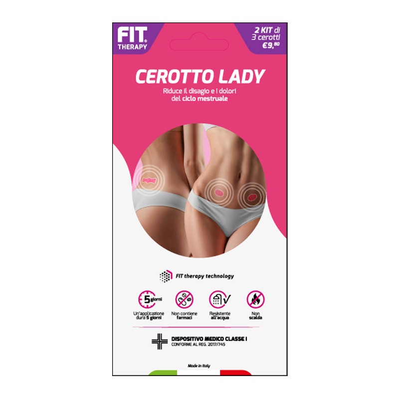 D. Fenstec Fit Therapy Kit Cerotto Lady 2 Pezzi