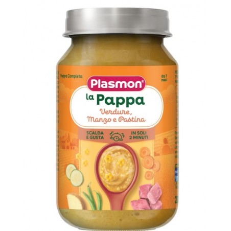 Plasmon La Pappa Verdure Manzo E Pastina 200 G