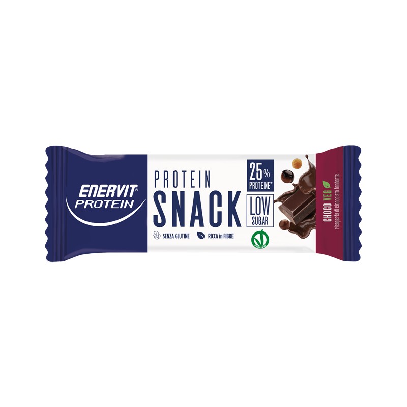 Enervit Protein Snack Choco Veg Low Sugar 33 G X 25 Pezzi