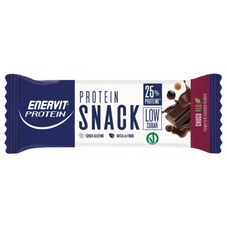 Enervit Protein Snack Choco Veg Low Sugar 33 G X 25 Pezzi