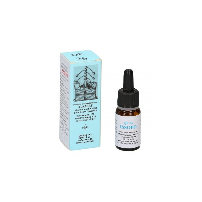 Alkaest Quintessenza Qe26 Issopo 10ml