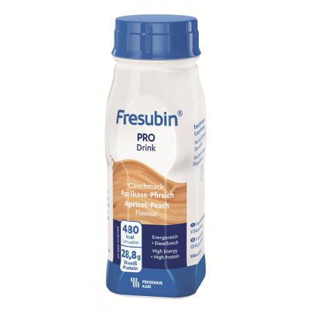 Fresenius Kabi Fresubin Pro Drink Albicocca-pesca 4 Flaconi X 200 Ml