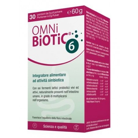 Institut Allergosan Gmbh Omni Biotic 6 Barattolo 60 G