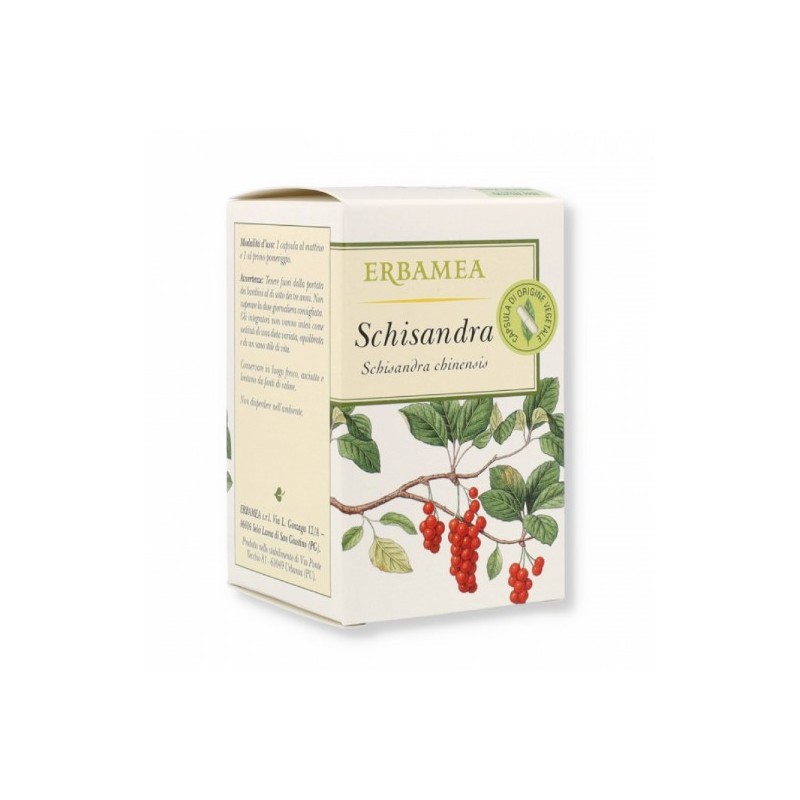 Erbamea Schisandra 50 Capsule Vegetali