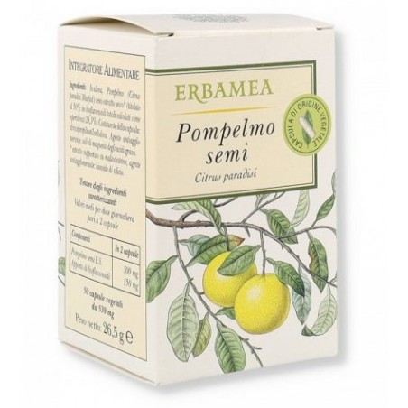 Erbamea Pompelmo Semi 50 Capsule Vegetali